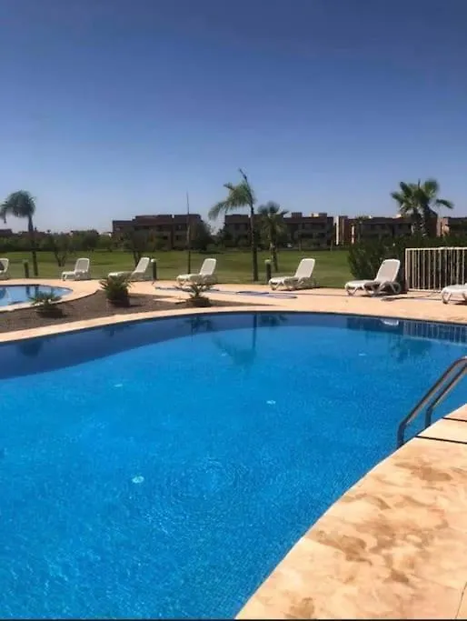 Appartement 3 Chambres En Rez-De-Jardin Avec Piscine Prestigia Marrakech マラケシュ モロッコ