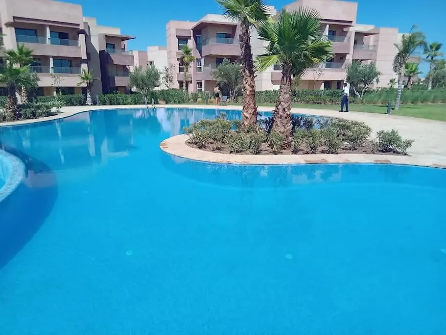 Appartement 3 Chambres En Rez-De-Jardin Avec Piscine Prestigia Marrakech マラケシュ