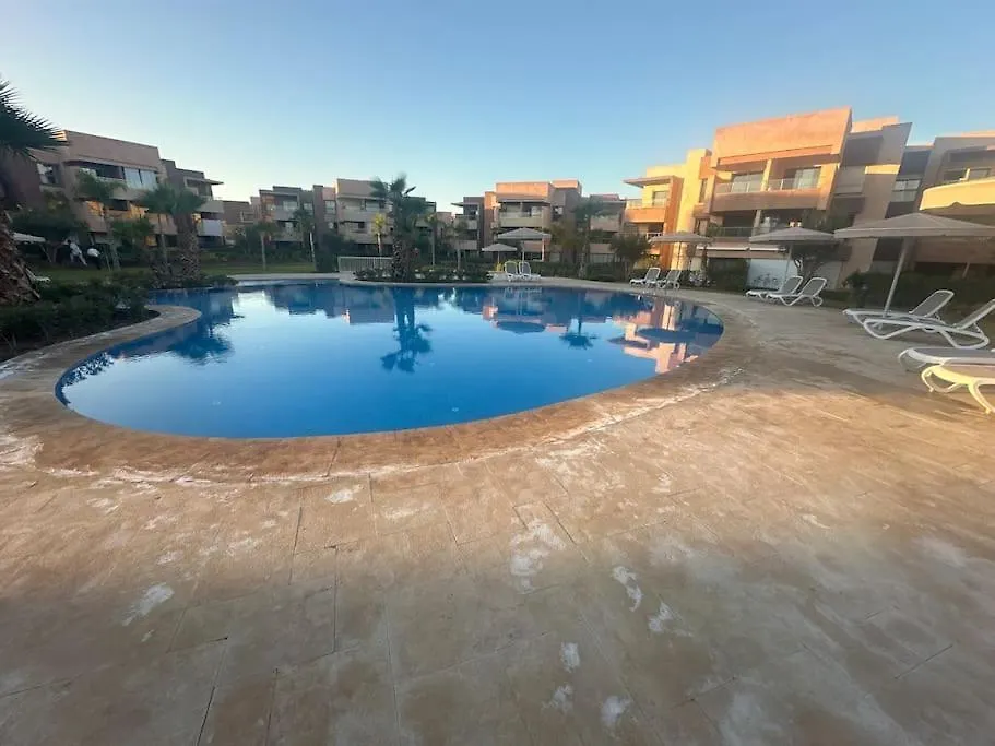 アパート Appartement 3 Chambres En Rez-De-Jardin Avec Piscine Prestigia Marrakech マラケシュ