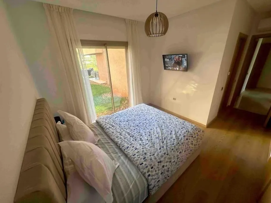 アパート Appartement 3 Chambres En Rez-De-Jardin Avec Piscine Prestigia Marrakech マラケシュ
