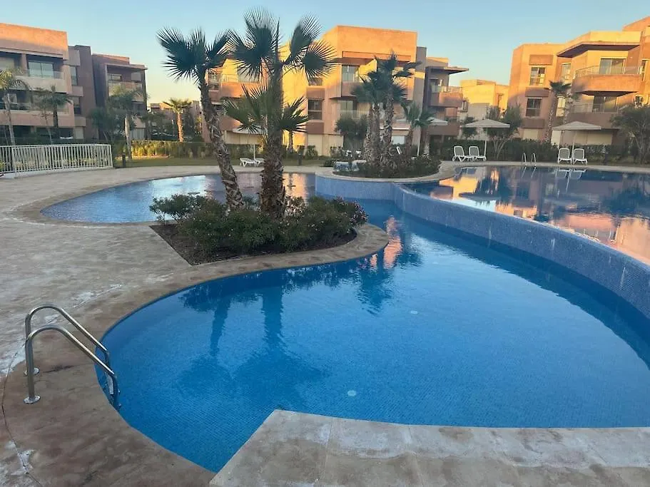 Appartement 3 Chambres En Rez-De-Jardin Avec Piscine Prestigia Marrakech マラケシュ 0*,